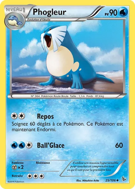 Phogleur, carte Pokémon FLF 25 — extension Étincelles