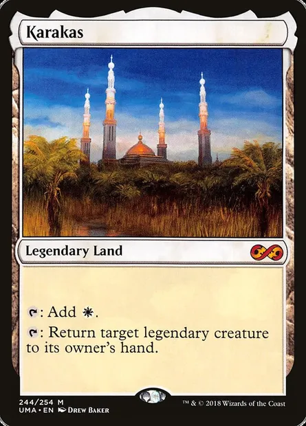 Karakas, Magic card UMA 244 — Ultimate Masters set