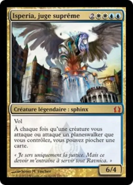 Isperia, juge suprême, carte Magic RTR 171 — extension Retour à Ravnica