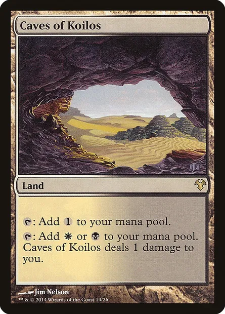 Caves of Koilos, Magic card MD1 14 — Modern Event Deck 2014 set