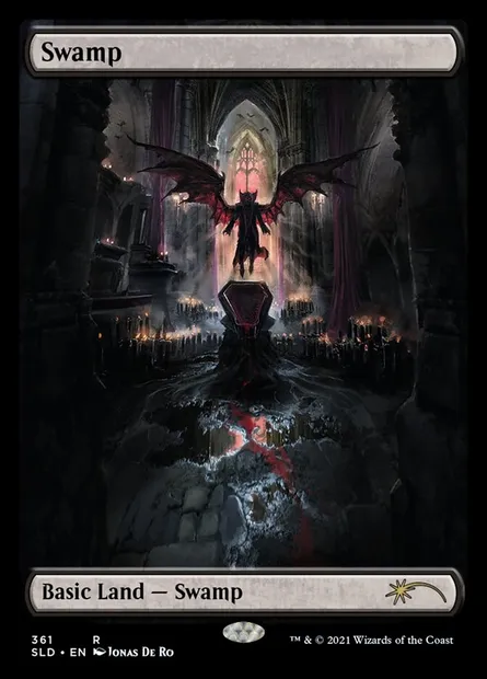 Marais, carte Magic SLD 361 — extension Secret Lair Drop