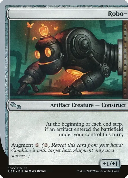 Robo-, Magic card UST 157 — Unstable set