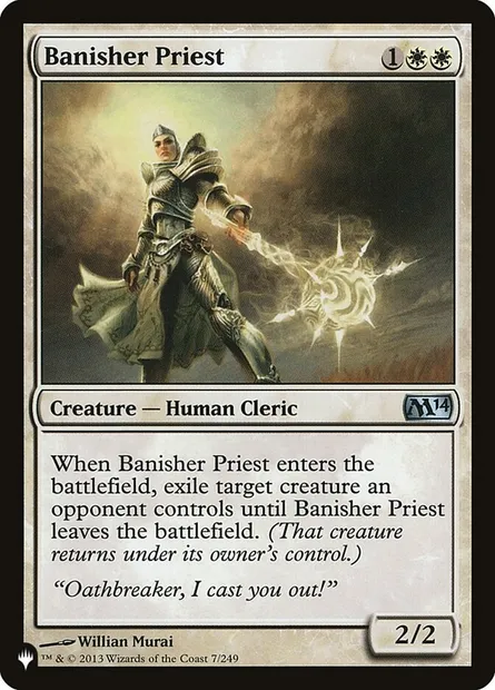 Banisher Priest, Magic card PLST M14-7 — The List set
