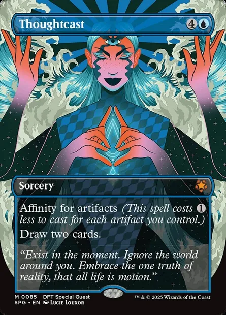 Thoughtcast, Magic card SPG 85 — Special Guests set