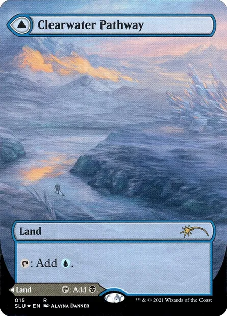 Clearwater Pathway // Murkwater Pathway, Magic card SLU 15 — Secret Lair: Ultimate Edition set