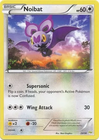 Sonistrelle, carte Pokémon TK6N 012 — extension XY Trainer Kit: Noivern