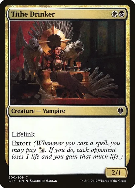 Tithe Drinker, Magic card C17 200 — Commander 2017 set