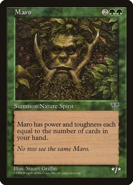Maro, Magic card MIR 228 — Mirage set