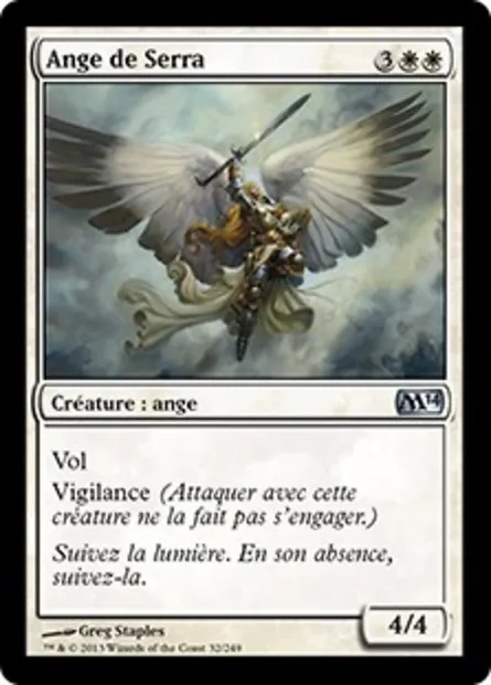 Ange de Serra, carte Magic M14 32 — extension Magic 2014