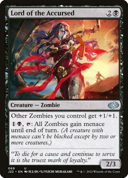 Lord of the Accursed, Magic card J22 69 — Jumpstart 2022 set