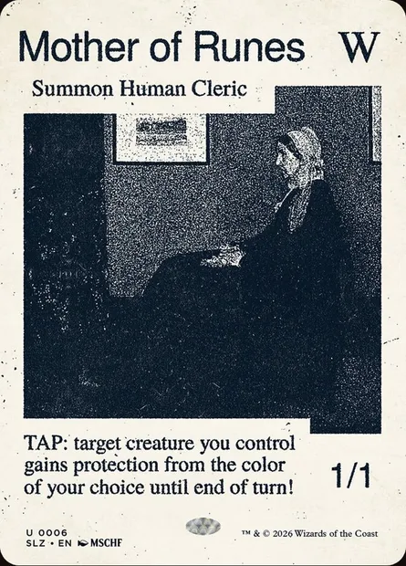 Mother of Runes, Magic card SLZ 6 — The Zeta Set set