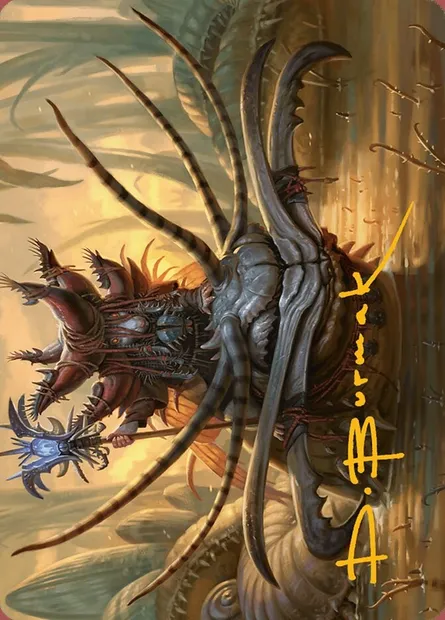 Wick's Patrol // Wick's Patrol, carte Magic ABLB 18 — extension Bloomburrow Art Series