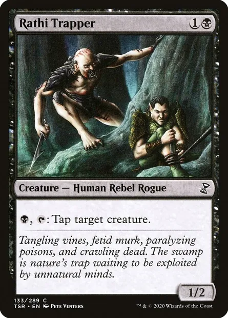 Rathi Trapper, Magic card TSR 133 — Time Spiral Remastered set