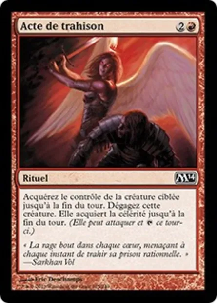 Acte de trahison, carte Magic M14 125 — extension Magic 2014
