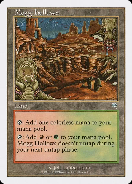 Cavernes des moggs, carte Magic BRB 45 — extension Battle Royale Box Set