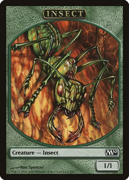 Insect, Magic card TM10 6 — Magic 2010 Tokens set