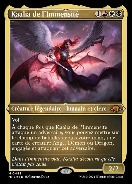 Kaalia de l'Immensité, carte Magic MH3 489 — extension Modern Horizons 3