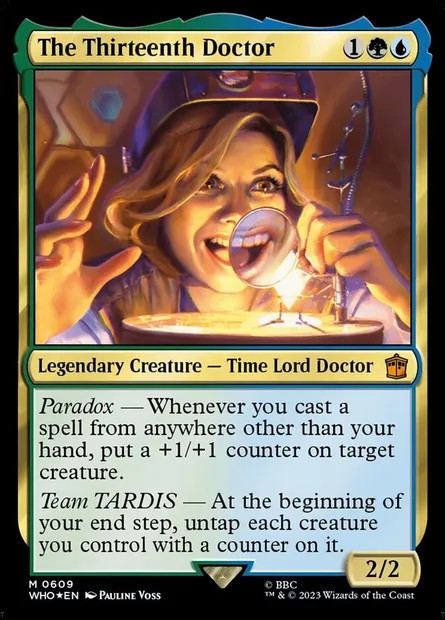 Le Treizième Docteur, carte Magic WHO 609 — extension Doctor Who