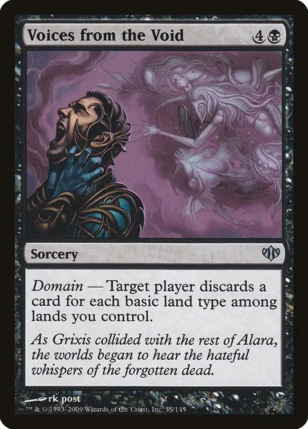Voices from the Void, Magic card CON 55 — Conflux set