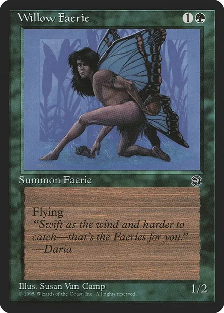 Fée de Saule, carte Magic HML 99b — extension Terres Natales
