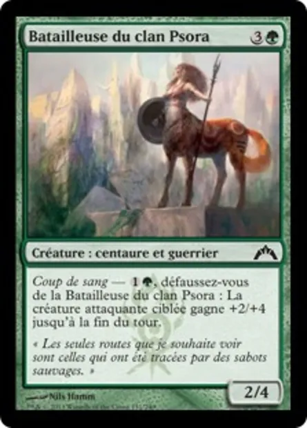 Batailleuse du clan Psora, carte Magic GTC 131 — extension Insurrection