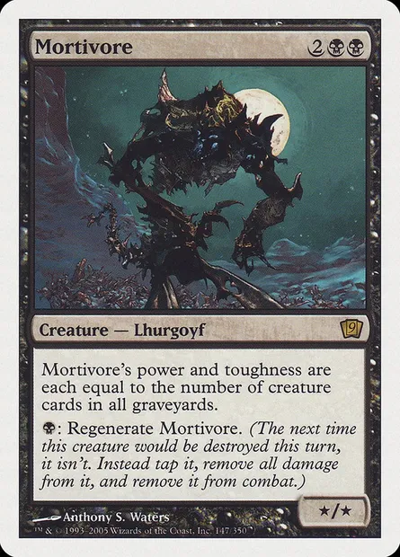 Mortivore, Magic card 9ED 147 — Ninth Edition set