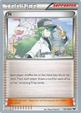 N, Pokémon card WCD12 096-8 — World Championship Decks 2012 set