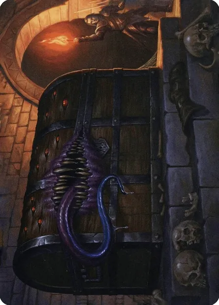 Mimic // Mimic, carte Magic AAFR 27 — extension Adventures in the Forgotten Realms Art Series