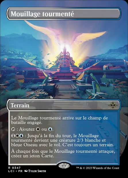 Mouillage tourmenté, carte Magic LCI 347 — extension The Lost Caverns of Ixalan