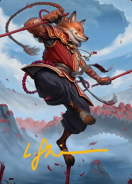 Equilibrium Adept // Equilibrium Adept, Magic card ATDM 16 — Tarkir: Dragonstorm Art Series set