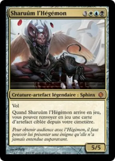 Sharuûm l'Hégémon, carte Magic ALA 194 — extension Les éclats d'Alara