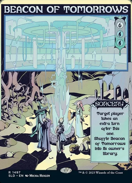 Beacon of Tomorrows, Magic card SLD 1497 — Secret Lair Drop set
