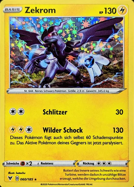 Zekrom, Pokémon card PR 060s — Assorted Promos set