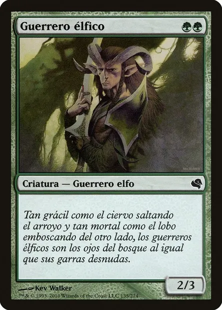 Elvish Warrior, Magic card PS11 135 — Salvat 2011 set