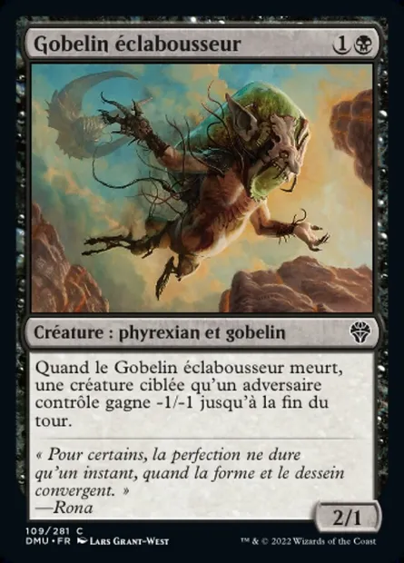 Gobelin éclabousseur, carte Magic DMU 109 — extension Dominaria Uni