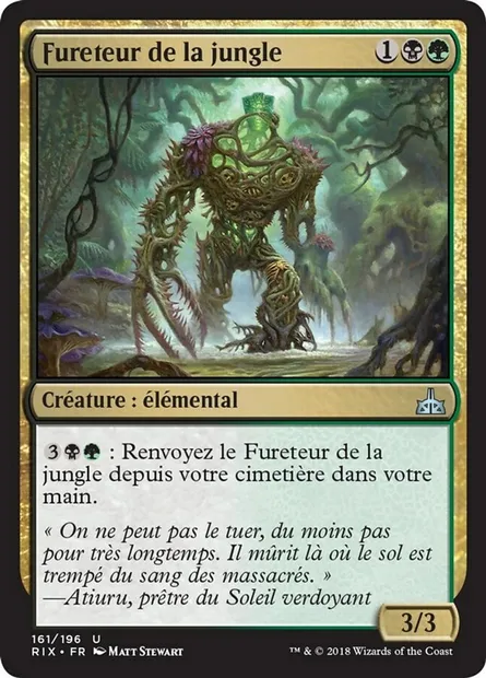 Fureteur de la jungle, carte Magic RIX 161 — extension Les combattants d'Ixalan
