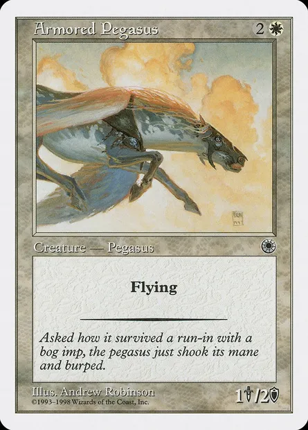 Armored Pegasus, Magic card ATH 2 — Anthologies set