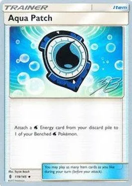 Aqua Patch, Pokémon card WCD17 119 — World Championship Decks 2017 set