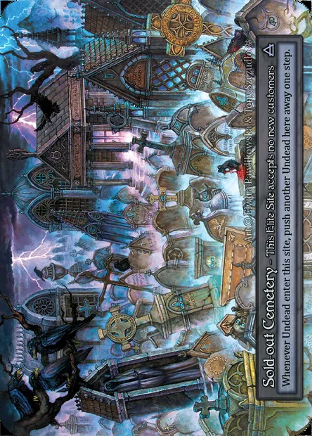 Sold-out Cemetery, Sorcery card GOT 426 — Gothic set