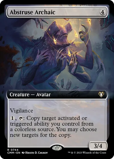Abstruse Archaic, Magic card CMM 744 — Commander Masters set