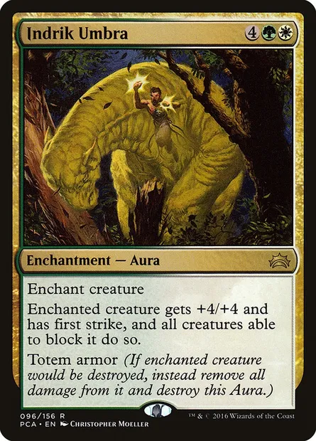 Ombre d'indrik, carte Magic PCA 96 — extension Planechase Anthology