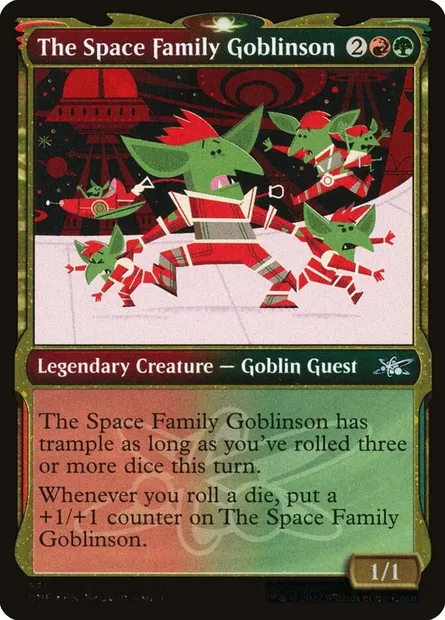 The Space Family Goblinson, Magic card UNF 521 — Unfinity set