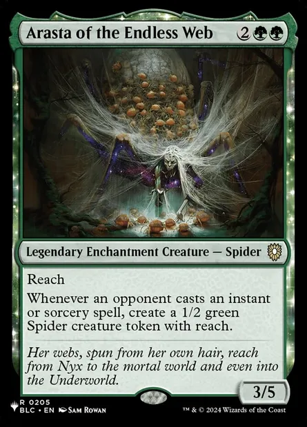 Arasta of the Endless Web, Magic card PLST BLC-205 — The List set