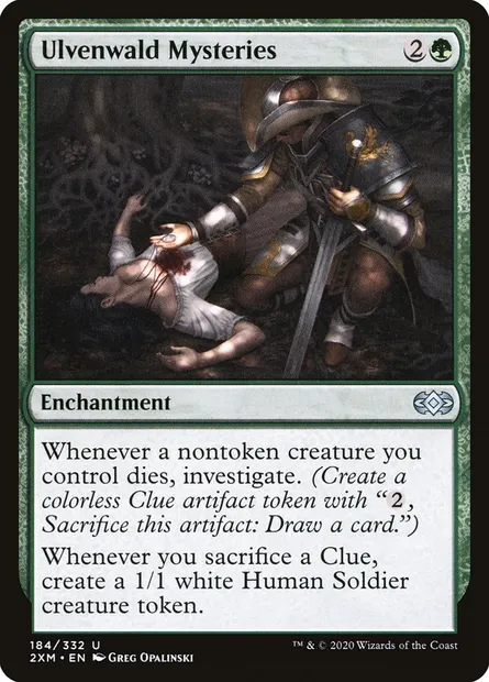 Ulvenwald Mysteries, Magic card 2XM 184 — Double Masters set