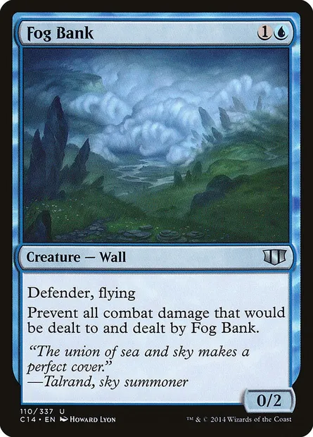 Fog Bank, Magic card C14 110 — Commander 2014 set