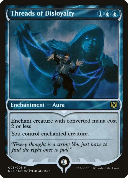 Threads of Disloyalty, Magic card SS1 8 — Signature Spellbook: Jace set