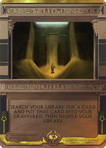 Entomb, Magic card MP2 23 — Amonkhet Invocations set