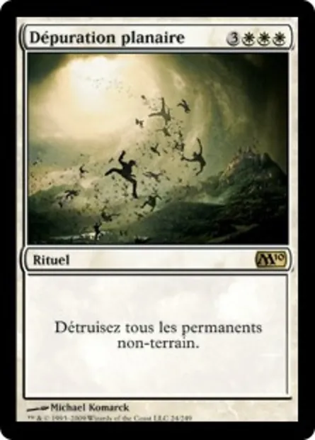 Dépuration planaire, carte Magic M10 24 — extension Magic 2010