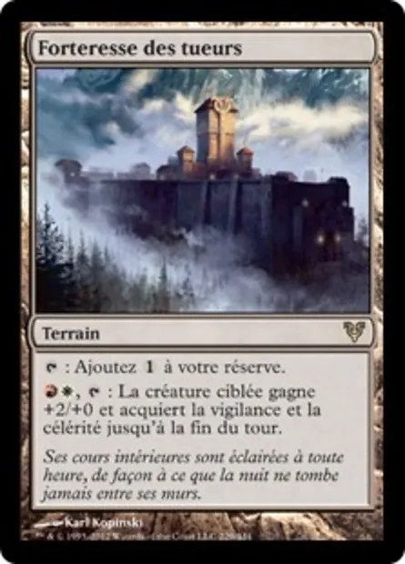 Forteresse des tueurs, carte Magic AVR 229 — extension Avacyn ressuscitée