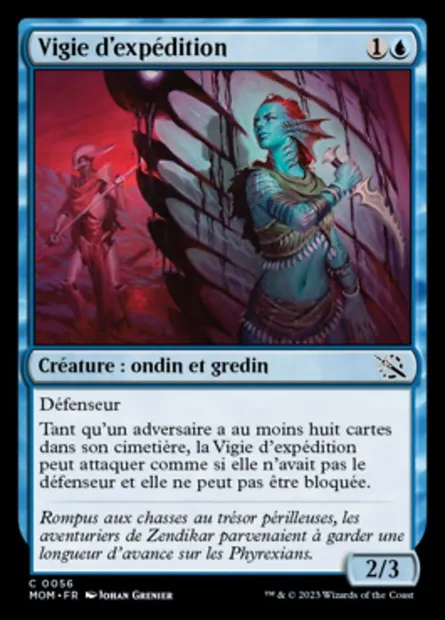 Vigie d'expédition, carte Magic MOM 56 — extension L'invasion des machines